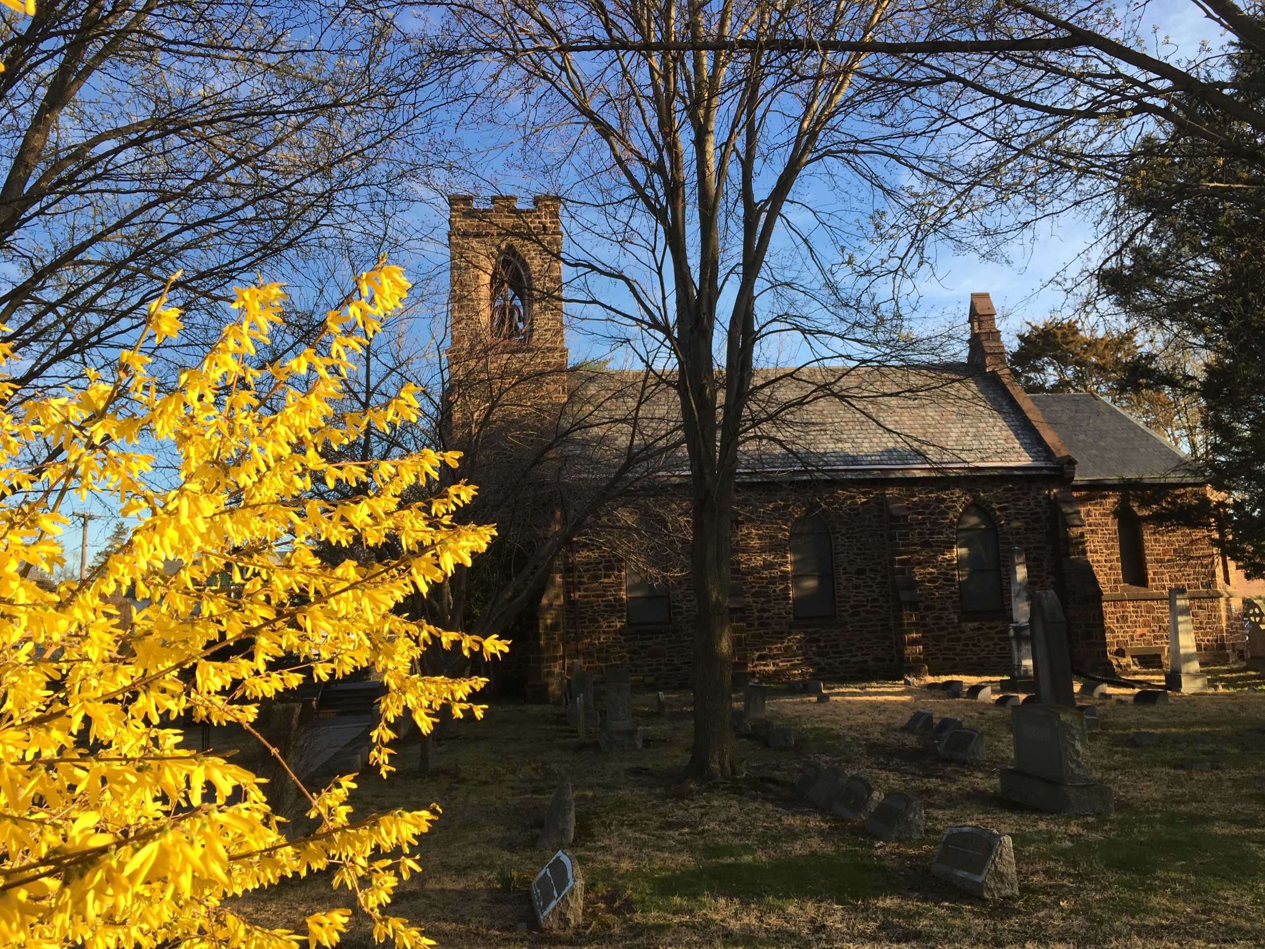 St. Thomas' in early spring!